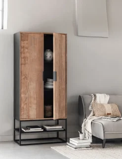 New DTP Home Cosmo Opbergkast Natural, Brown