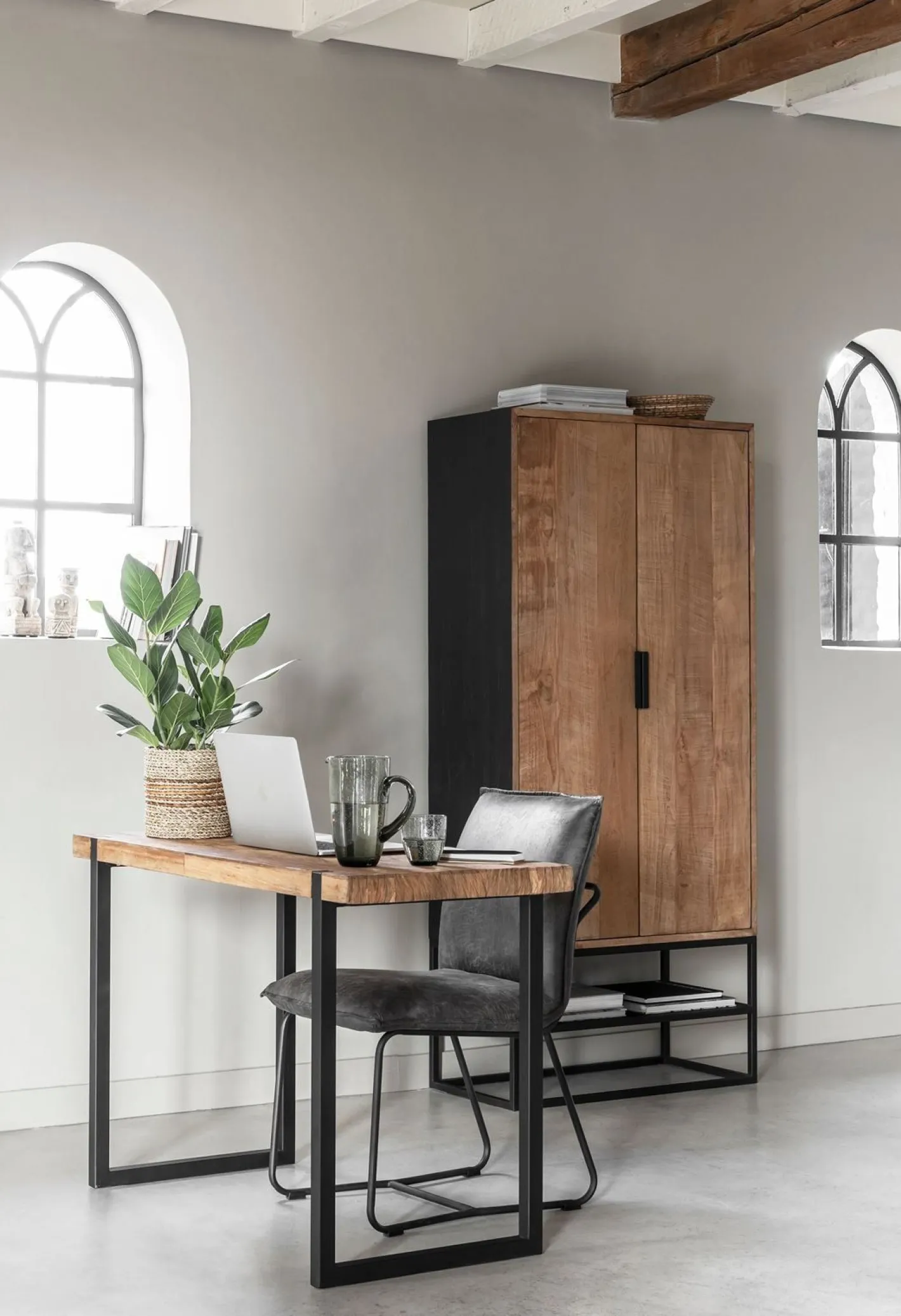 New DTP Home Cosmo Opbergkast Natural, Brown