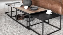 New DTP Home Cosmo Salontafelset Bruin