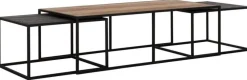 New DTP Home Cosmo Salontafelset Bruin