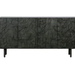 Best WOOOD Counter Dressoir Zwart
