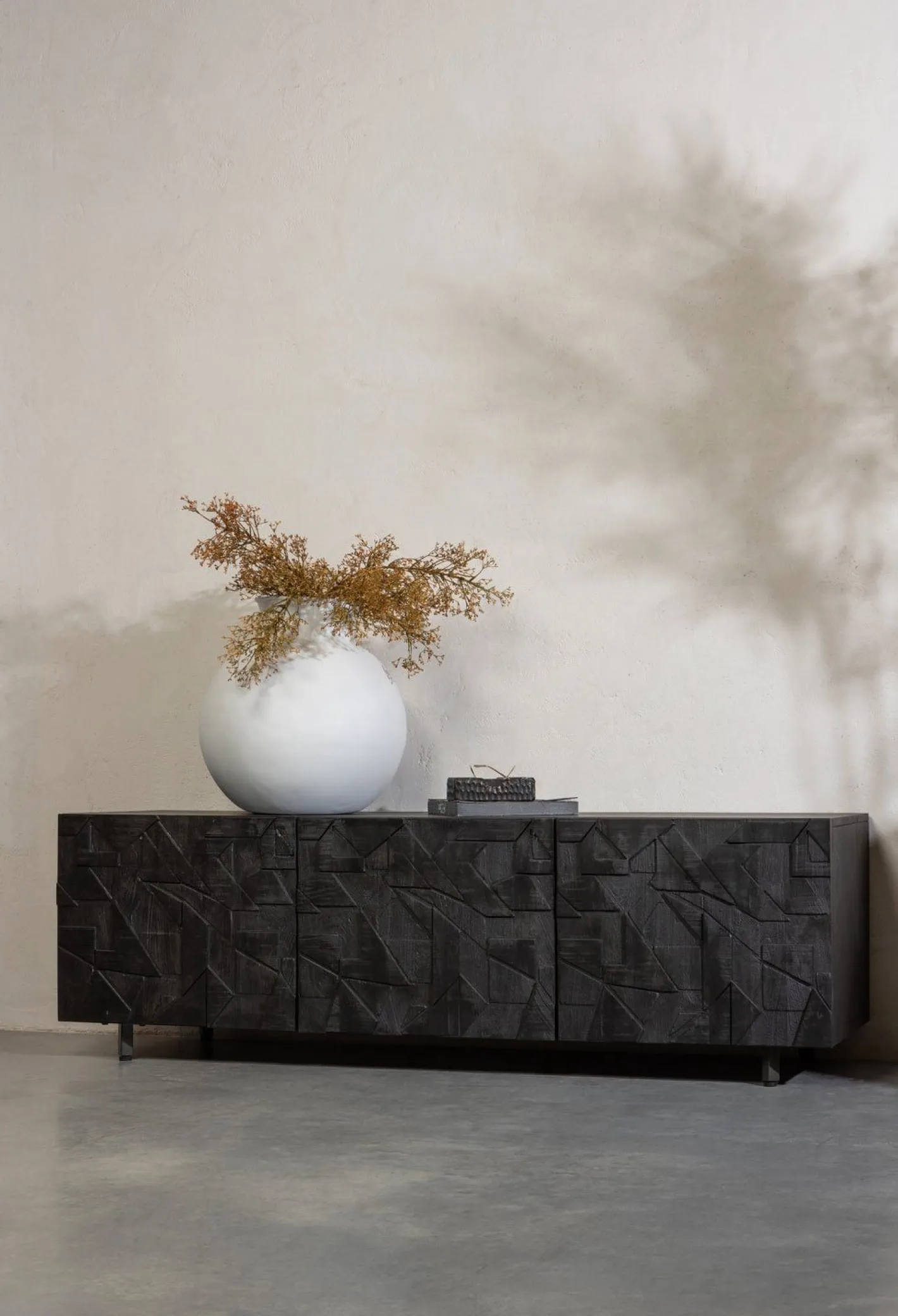 Outlet WOOOD Counter Tv-meubel Black