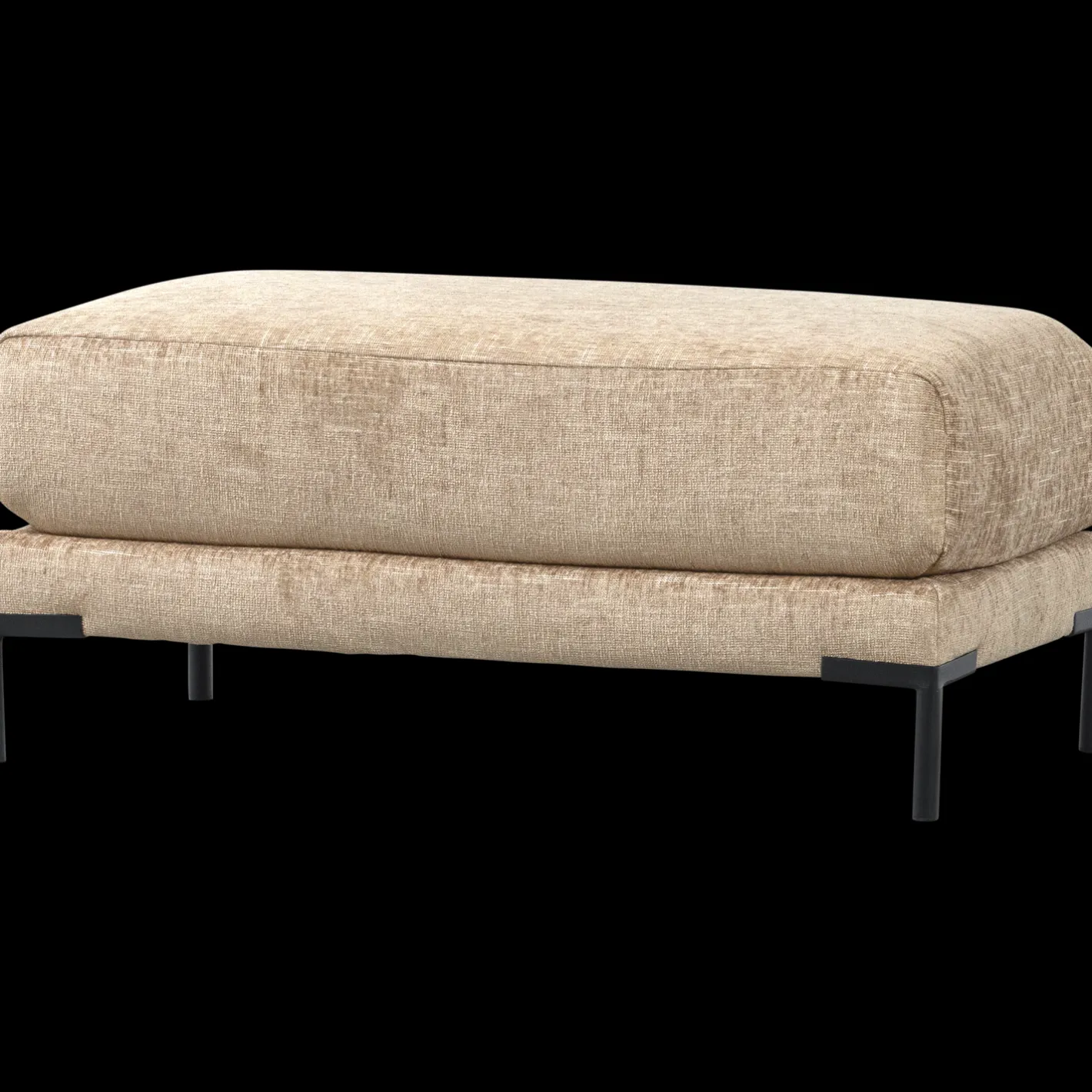 New vtwonen Couple 50 Melange Poef Natural Melange