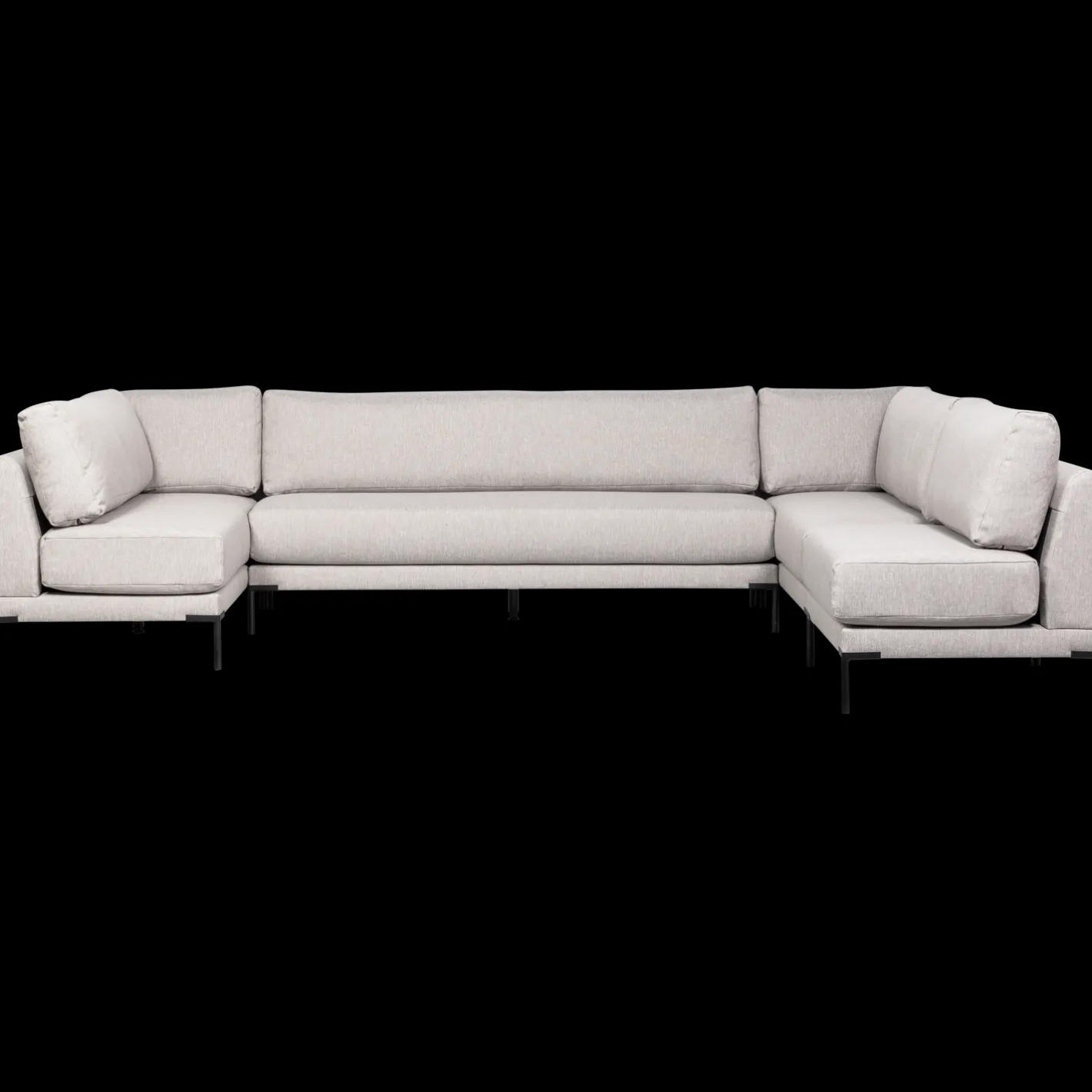 Clearance vtwonen Couple Hoek Links Eetkamerbank Lichtgrijs