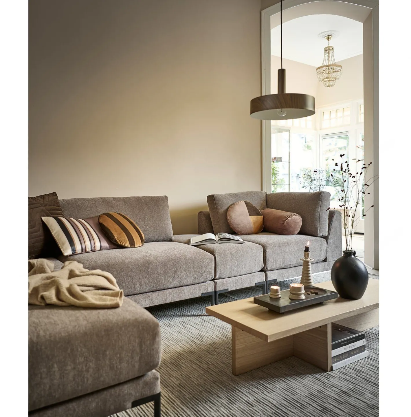 Sale vtwonen Couple Lounge Links Elementenbank Taupe