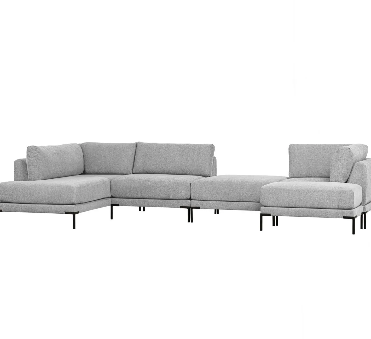 Discount vtwonen Couple Lounge Links Elementenbank Light Grey