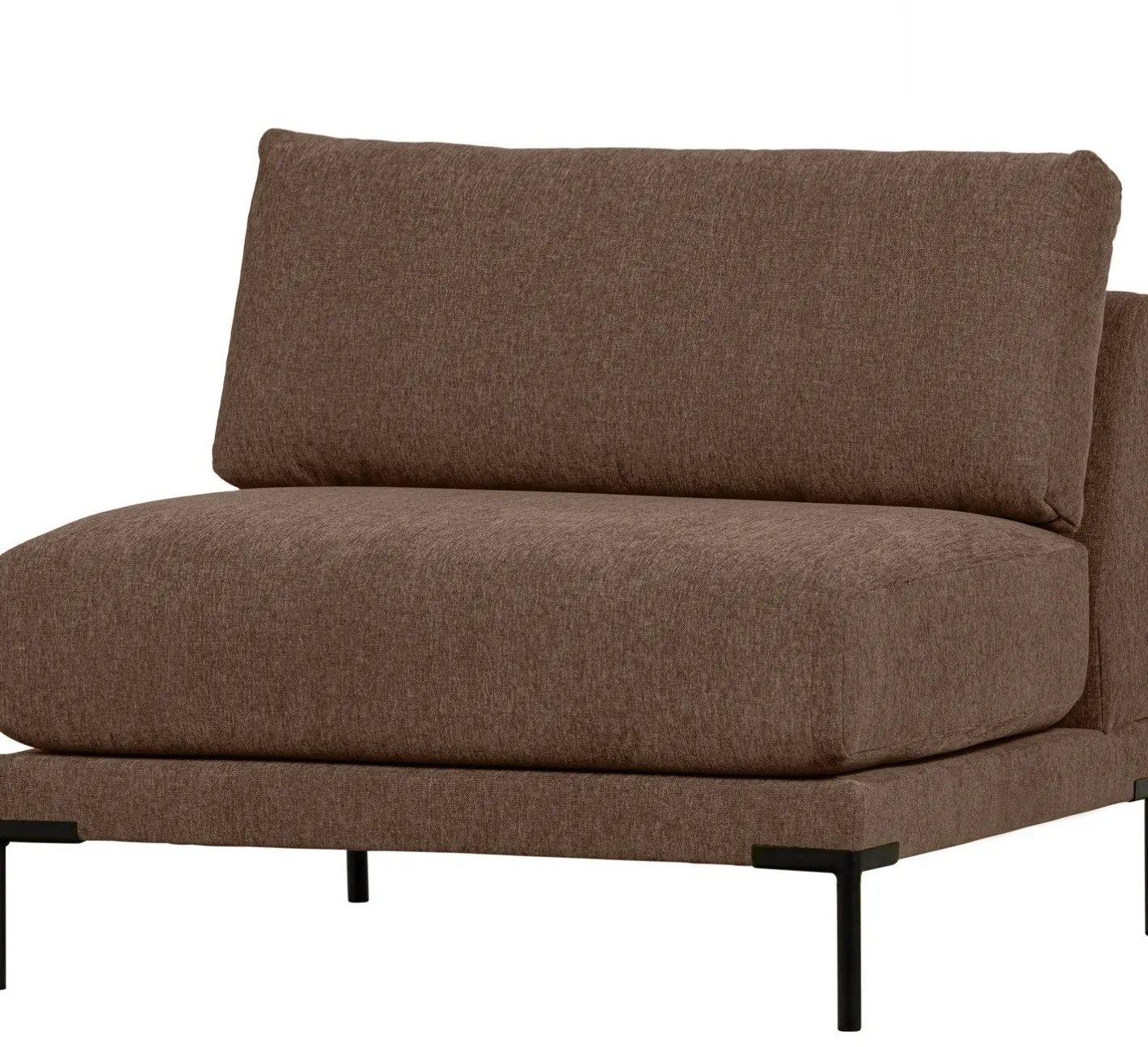 Best vtwonen Couple 1-zits Elementenbank Chocolate Brown