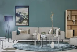 Hot Trendhopper Cowan Rond Vloerkleed Blauw