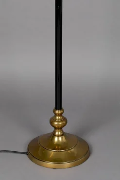 Sale Dutchbone Cresta Vloerlamp Zwart, goud