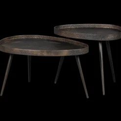 Clearance WOOOD Crude Bijzettafel Antique Bronze