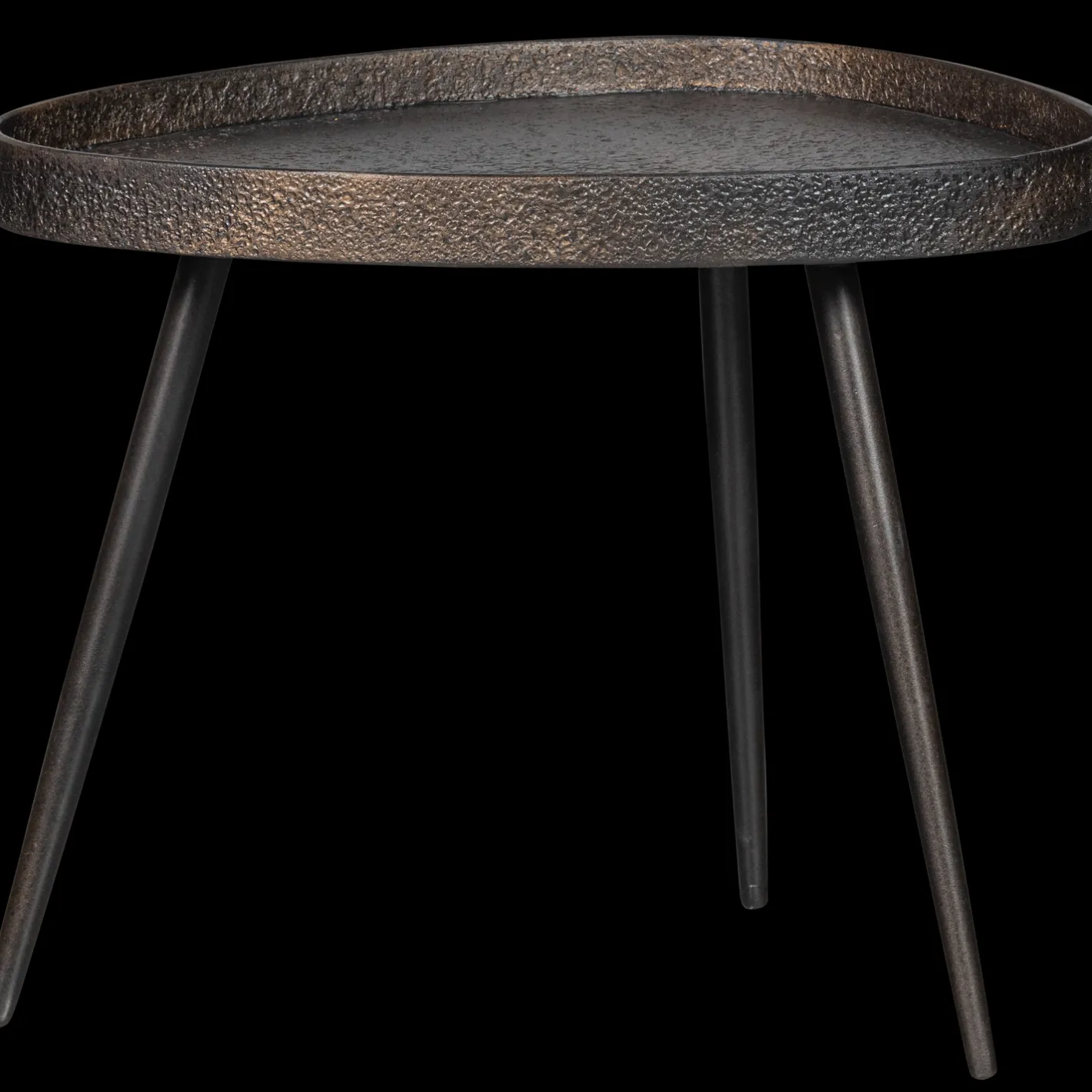Clearance WOOOD Crude Bijzettafel Antique Bronze