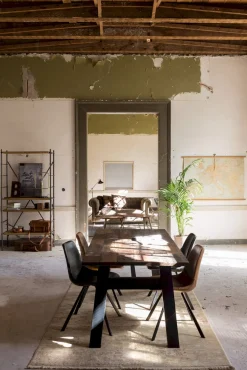 Discount Dutchbone Crude Eetkamertafel