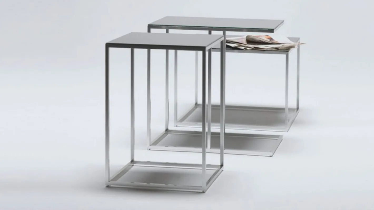 Sale Eijerkamp Collectie Cubic Salontafel Transparant, Grijs