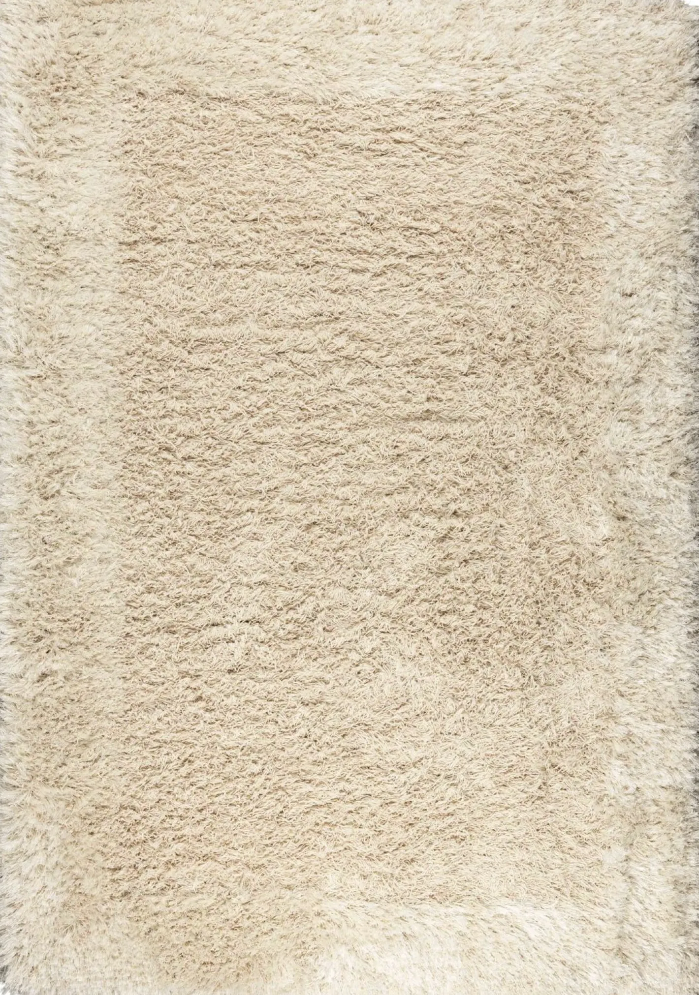 Outlet Zuiver Curly Vloerkleed Beige
