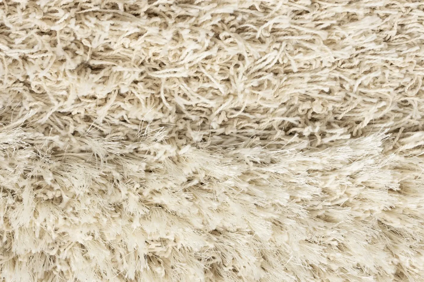 Outlet Zuiver Curly Vloerkleed Beige