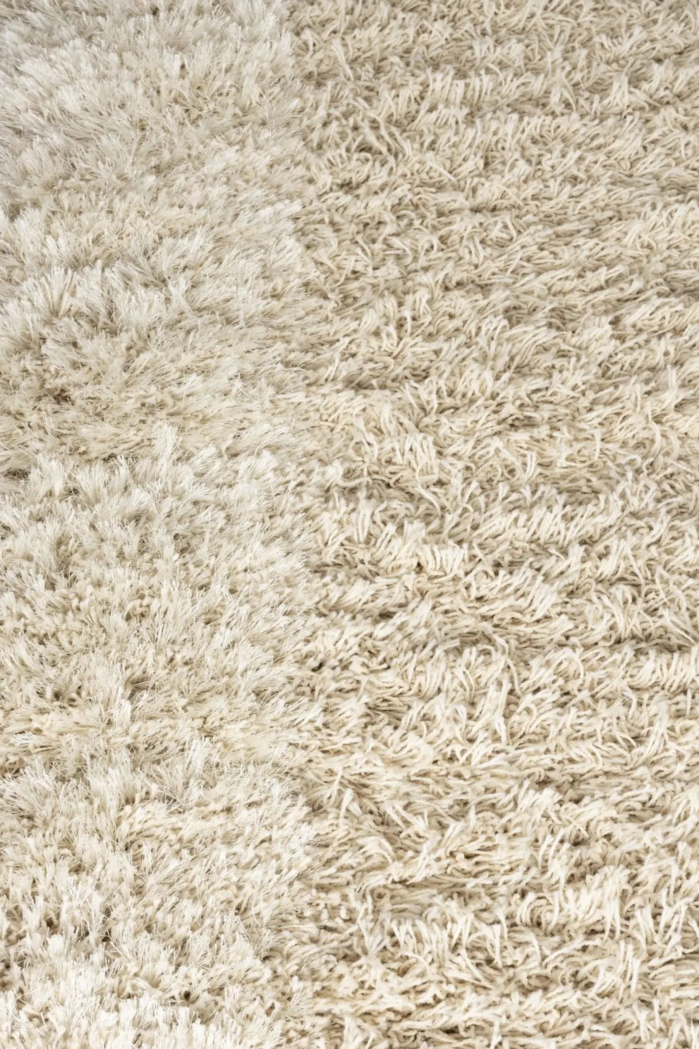 Outlet Zuiver Curly Vloerkleed Beige