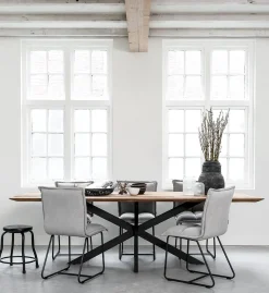 DTP Home Curves Eettafel Naturel