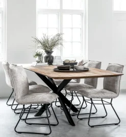 DTP Home Curves Eettafel Naturel