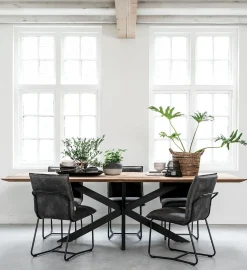 DTP Home Curves Eettafel Naturel