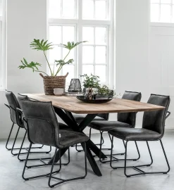 DTP Home Curves Eettafel Naturel