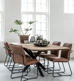 DTP Home Curves Eettafel Naturel