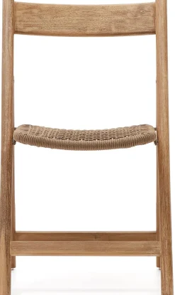 Clearance Kave Home Dandara Tuinstoel Bruin, Naturel