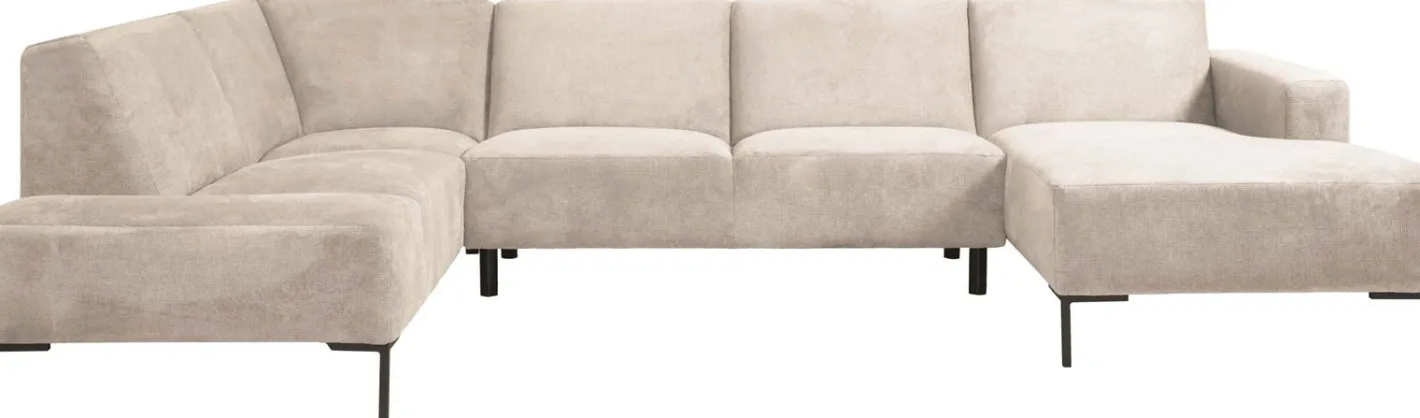 Outlet Eijerkamp Collectie Dave Links Hoekbank Taupe