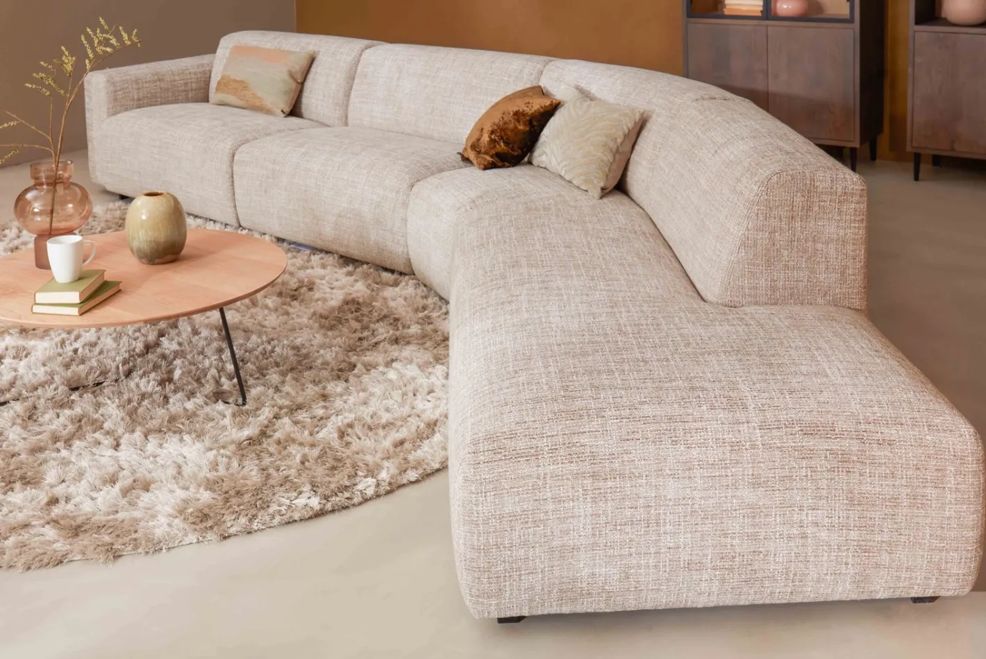 New Eijerkamp Collectie Demi Hoekbank Beige