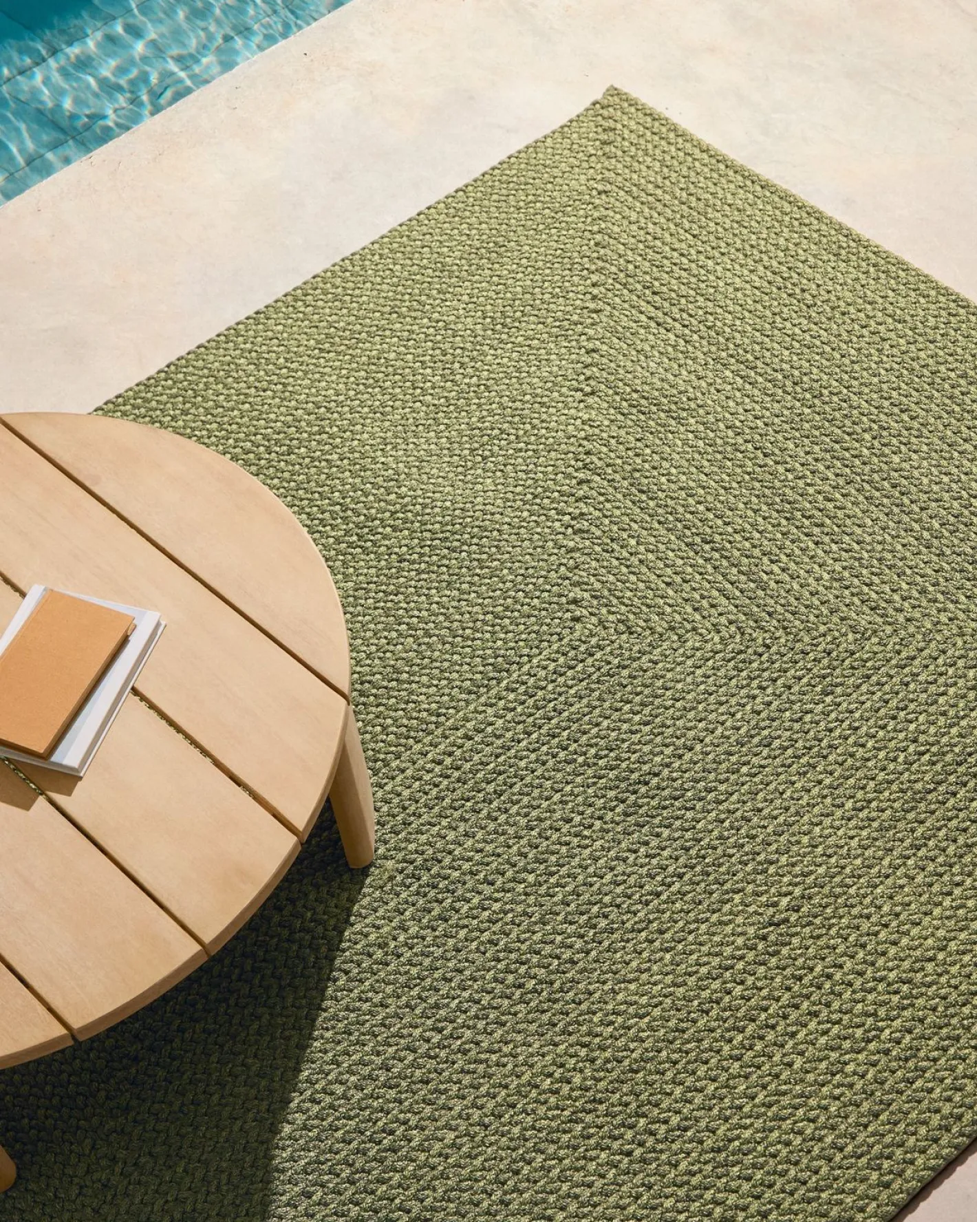 Sale Kave Home Despas Outdoor Vloerkleed Groen