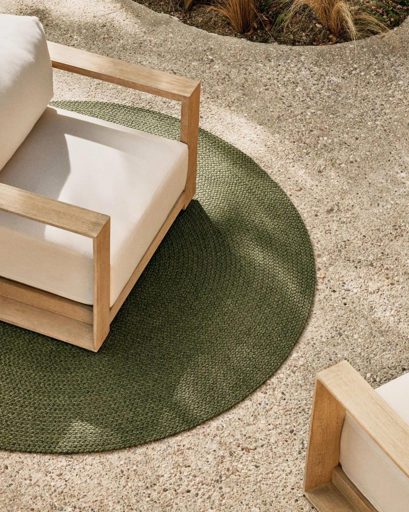 New Kave Home Despas Outdoor Vloerkleed Groen