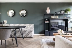 Discount Eijerkamp Collectie Devin Eetkamerbank Antraciet