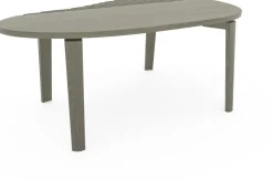Outlet Eijerkamp Collectie Diamond Rib Salontafel Grizzly Brown Mat