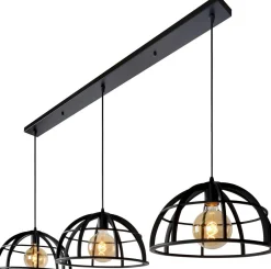Outlet Lucide Dikra Hanglamp Zwart
