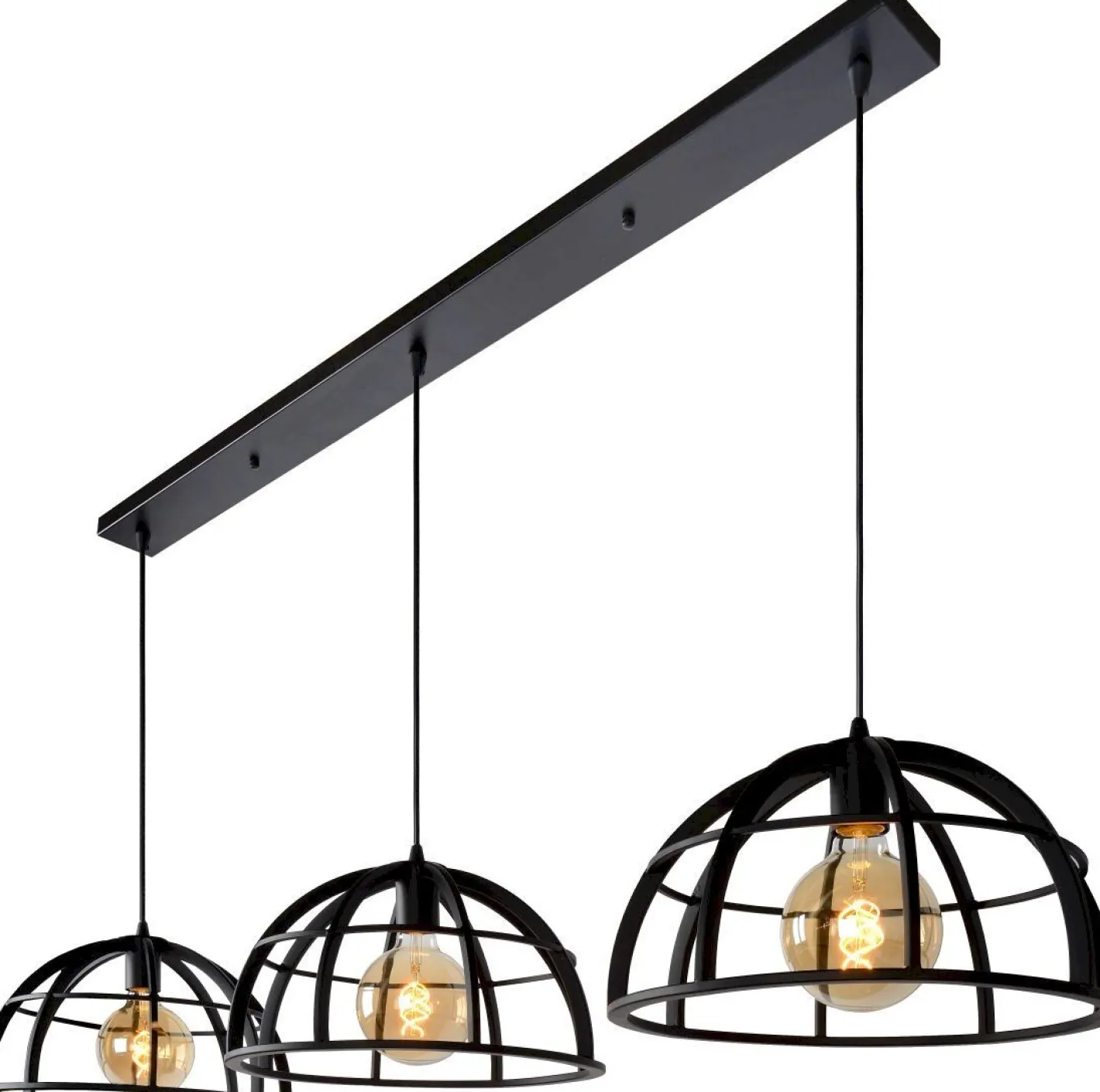 Outlet Lucide Dikra Hanglamp Zwart