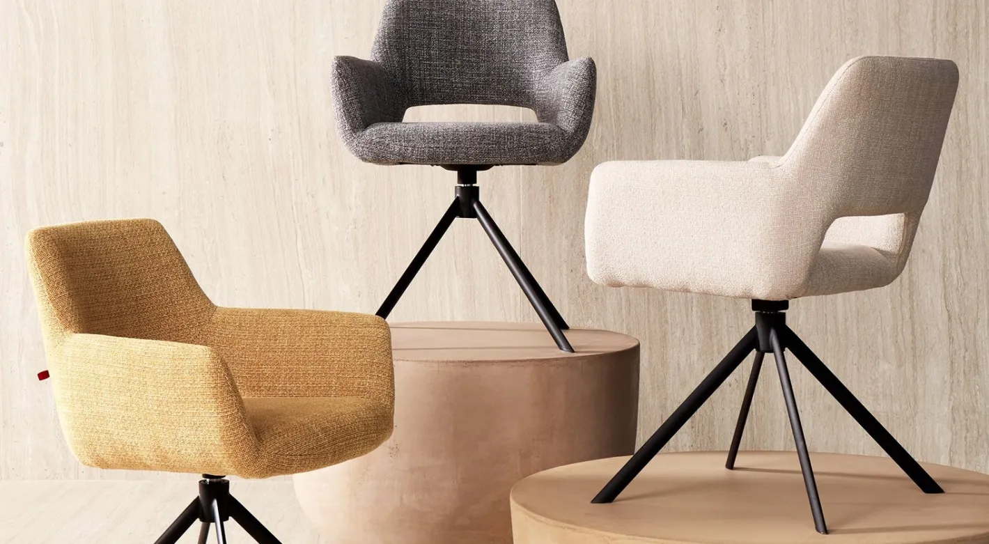 Clearance Eijerkamp Collectie Dima Eetkamerstoel Grey