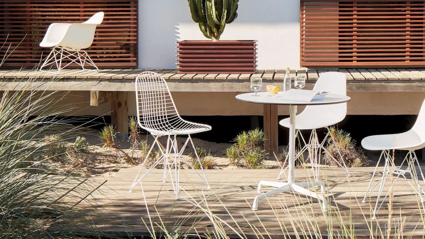 Sale Vitra DKR Eetkamerstoel Wit