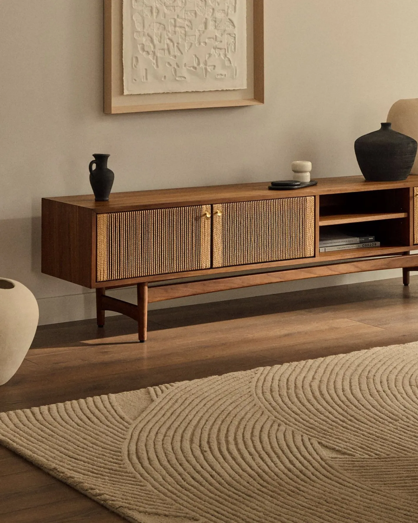 Outlet Kave Home Domm Vloerkleed Beige