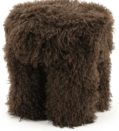 Clearance By Boo Doodly Poef Donker Bruin