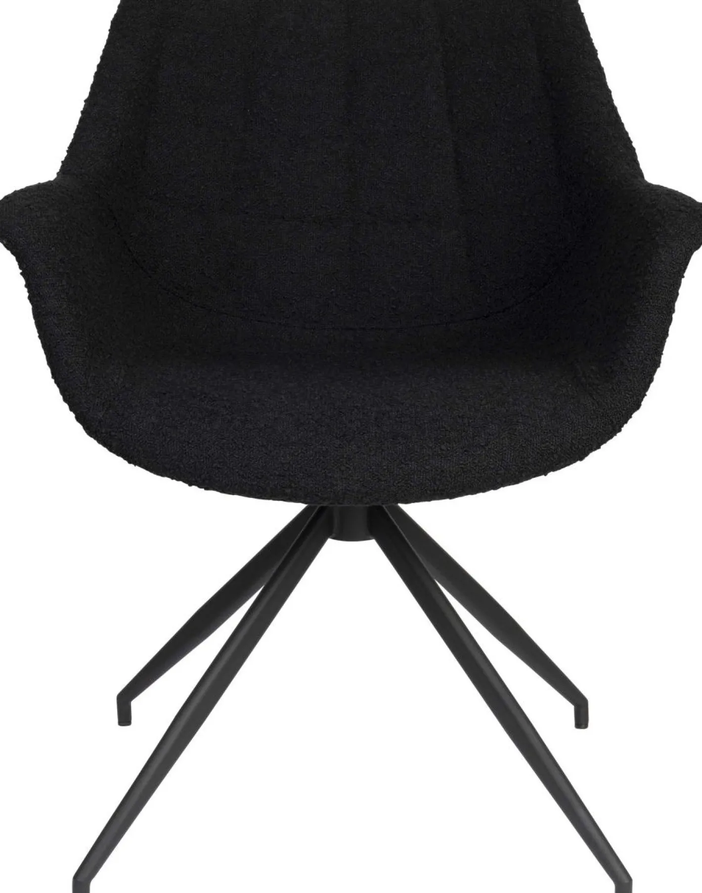 New Zuiver Doulton Swivel (set van 2) Armstoel Black