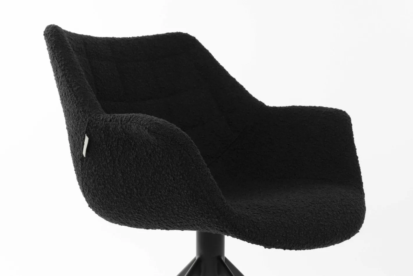 New Zuiver Doulton Swivel (set van 2) Armstoel Black