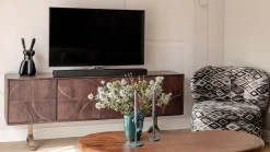Clearance WOOOD Draw Dressoir Walnut