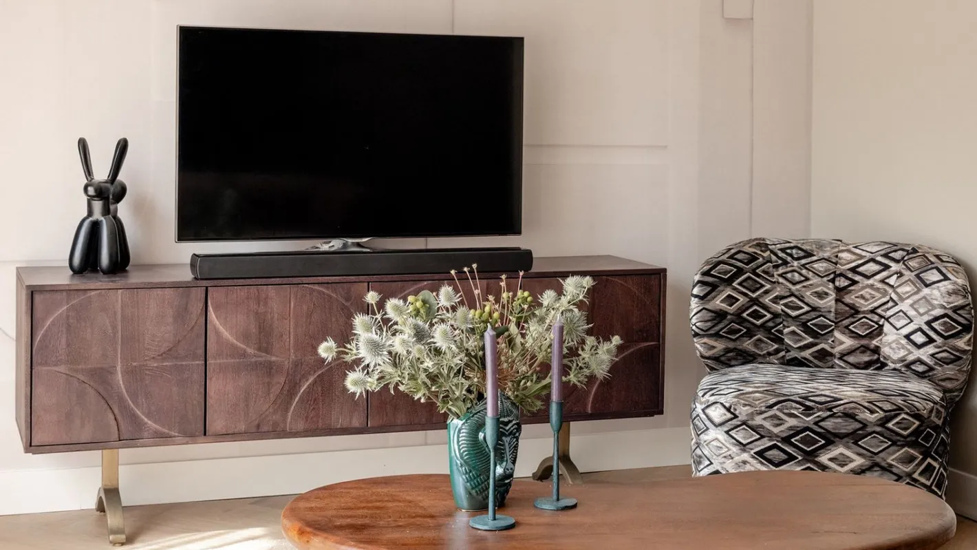 Clearance WOOOD Draw Dressoir Walnut