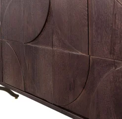 Clearance WOOOD Draw Dressoir Walnut