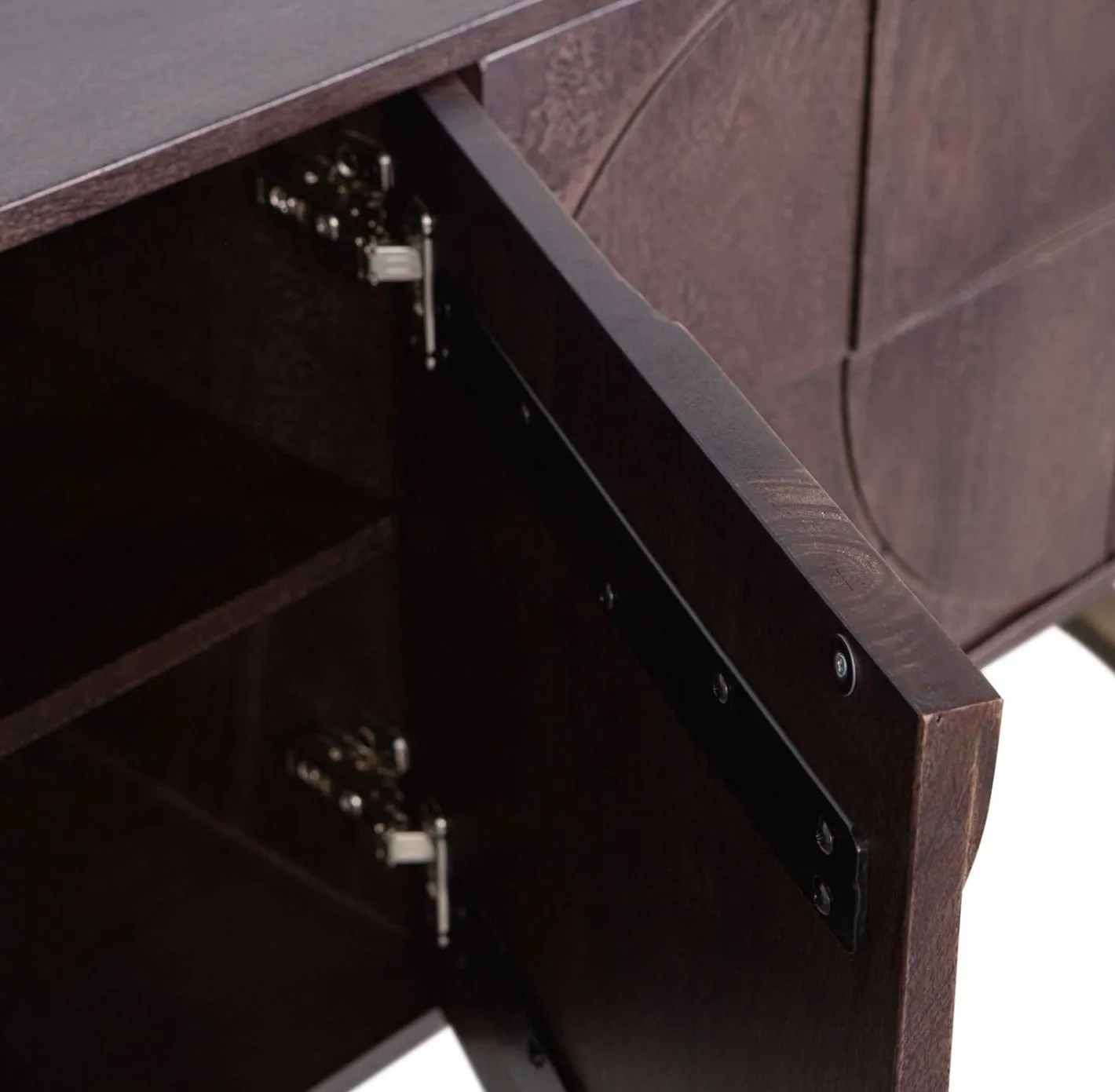 Clearance WOOOD Draw Dressoir Walnut