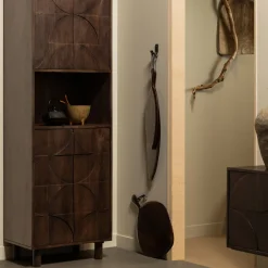 Hot WOOOD Draw Opbergkast Walnut