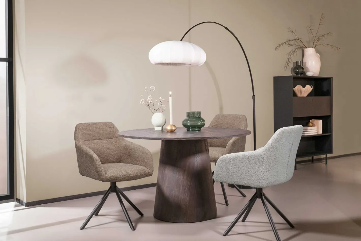 Hot Eijerkamp Collectie Drew Eetkamerstoel Light Brown