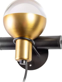 Eijerkamp Collectie Drop Lamp Zwart, Goud