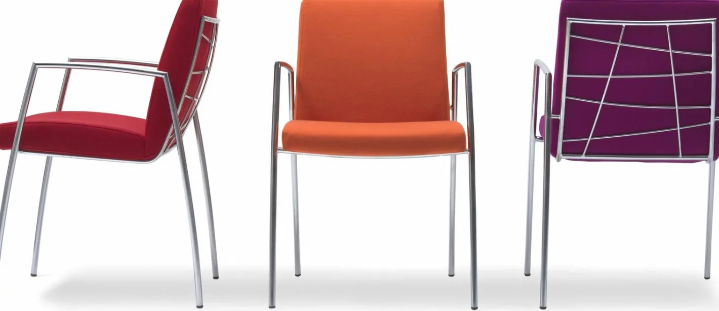 Clearance Harvink Duck Eetkamerstoel Oranje