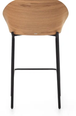 Discount Kave Home Eamy Laag Barstoel Lichtgrijs, Naturel