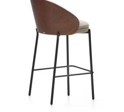 Outlet Kave Home Eamy Laag Barstoel Bruin